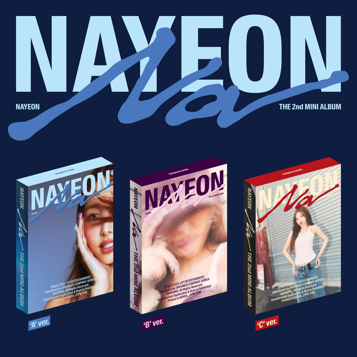 NAYEON NA THE 2ND MINI ALBUM LP レコード NY_M2_5000x_339e5cd5-c1fd-4b49