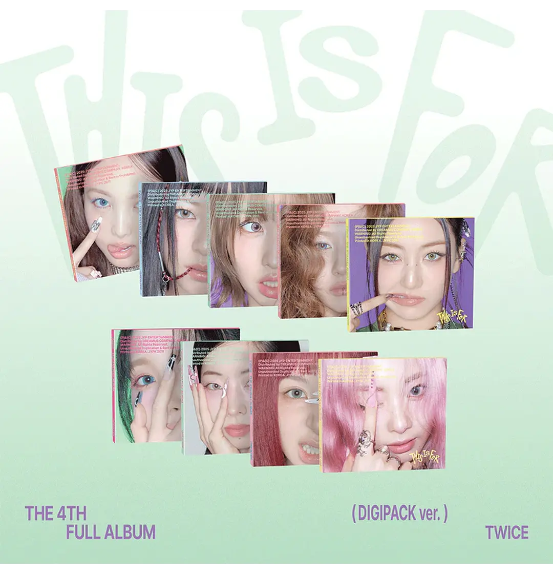 TWICE - THIS IS FOR DIGIPACK (incluye preventa)