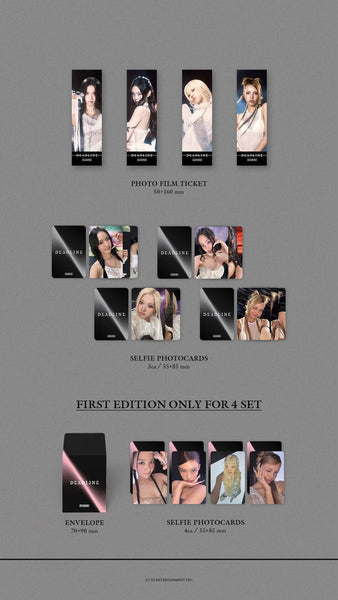 BLACK PINK 'DEADLINE' (SILVER VER.)