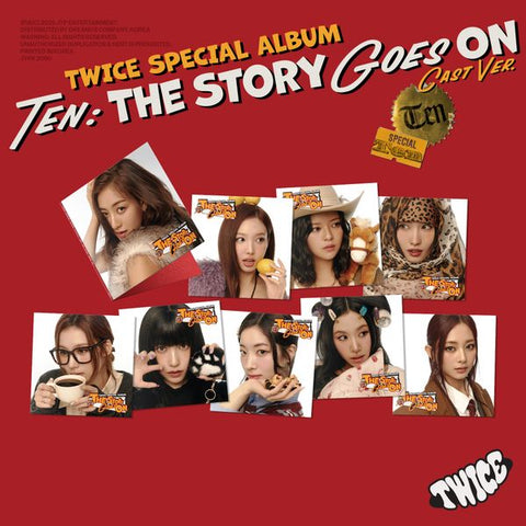 TWICE - TEN: THE STORY GOES ON (CAST VER.) INCLUYE PREVENTA
