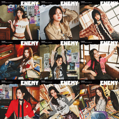 TWICE 'ENEMY' Limited member ver. (abierto)