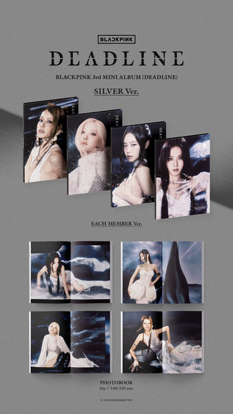 BLACK PINK 'DEADLINE' (SILVER VER.)