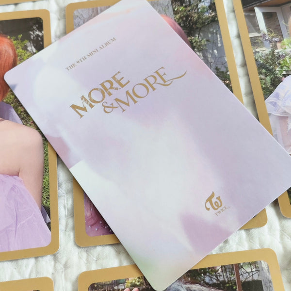 Photocards PREVENTA - More&More (C ver.)