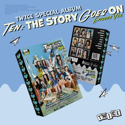 TWICE - TEN: THE STORY GOES ON (EPISODE VER.) INCLUYE PREVENTA