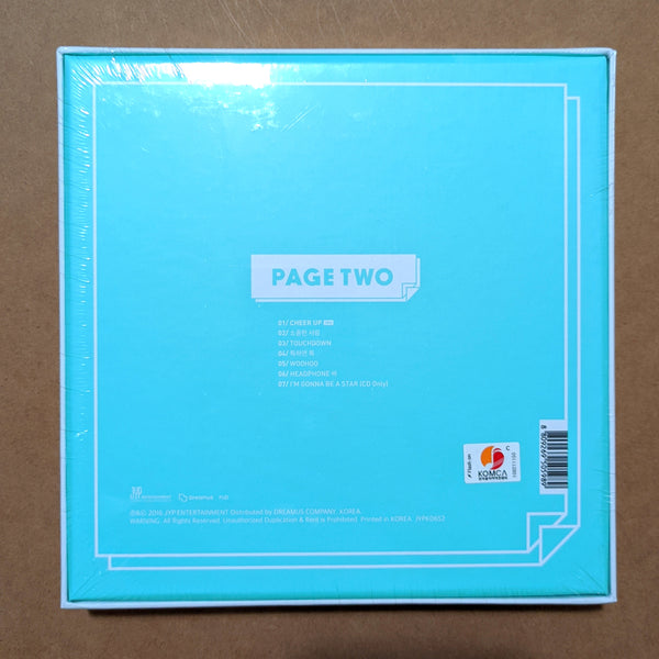 TWICE - PAGE TWO ( Mint/Pink )