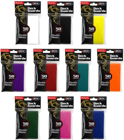 PROTECTORES/SLEEVES BCW (50 unidades)