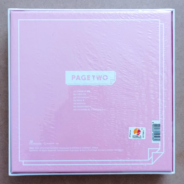 TWICE - PAGE TWO ( Mint/Pink )