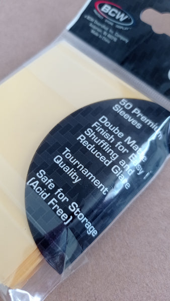 PROTECTORES/SLEEVES BCW (50 unidades)