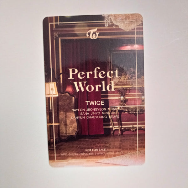 TWICE - PERFECT WORLD "Regular" ver. (abierto) 3rd Full Album