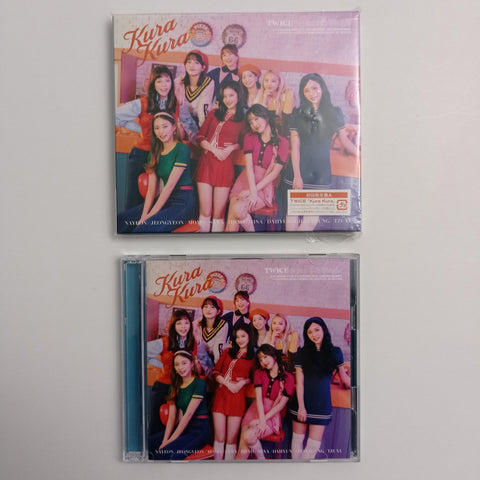 TWICE - Kura Kura Limited Edition "A" ver. (abierto) 8th Single