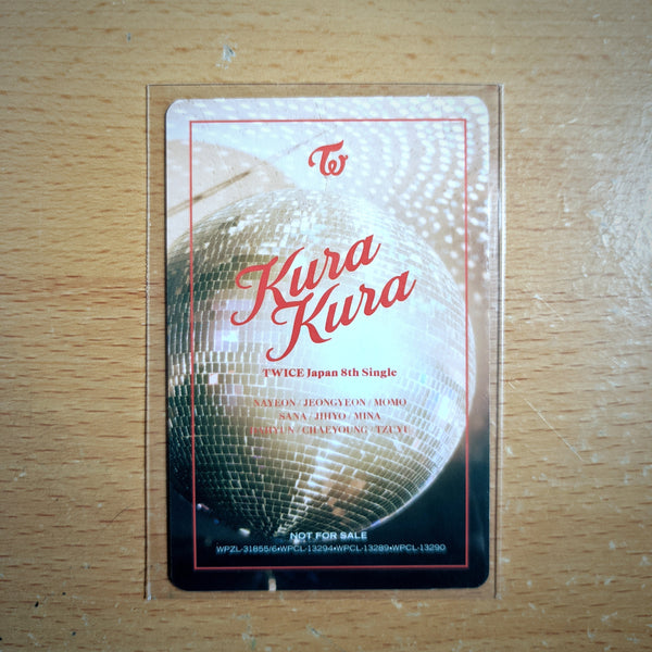 Photocard NAYEON KURA KURA