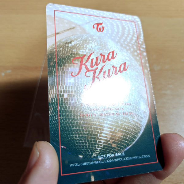 Photocard NAYEON KURA KURA
