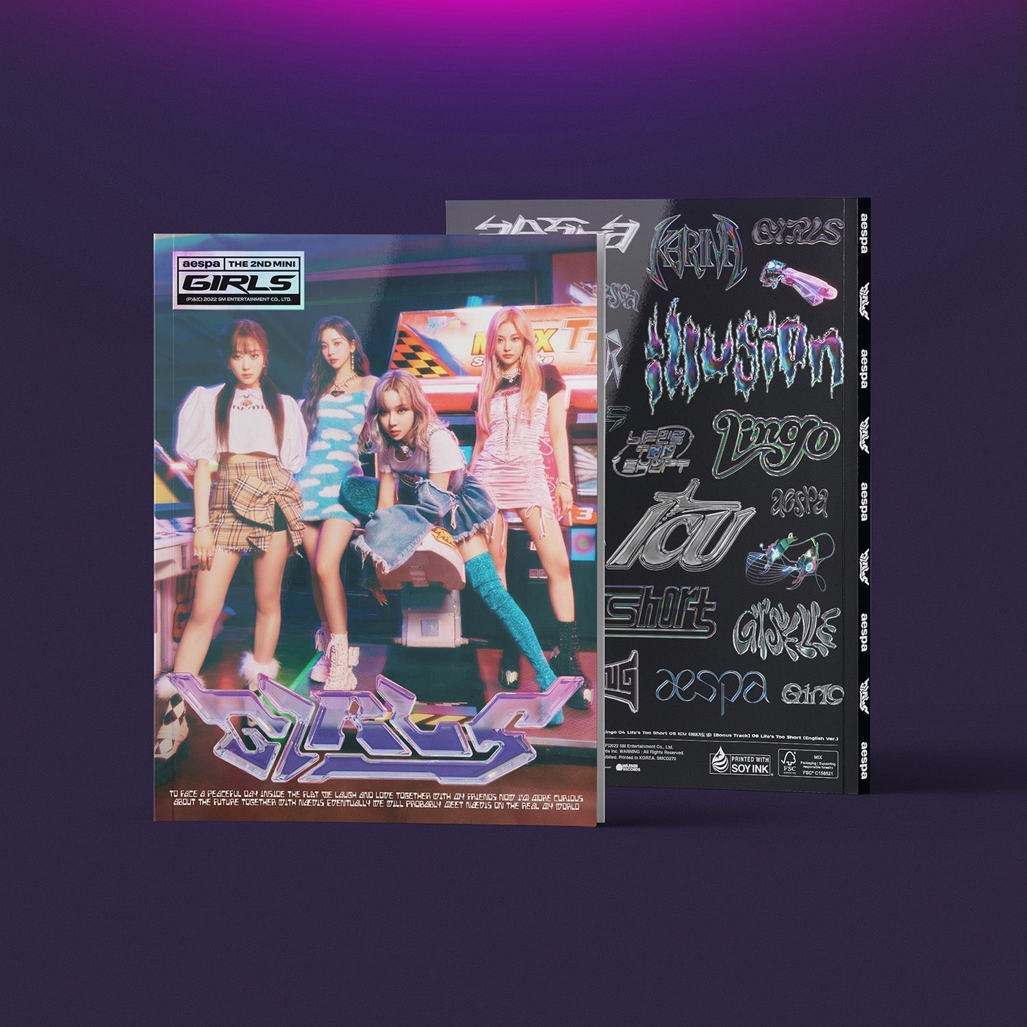 Aespa - Girls (real world ver.) INCLUYE POSTER