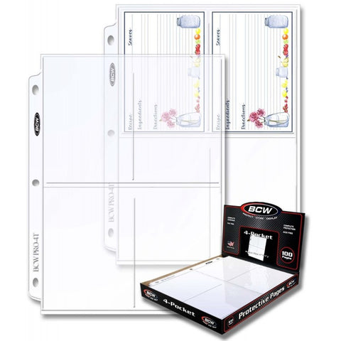 Fundas BCW (4 espacios)