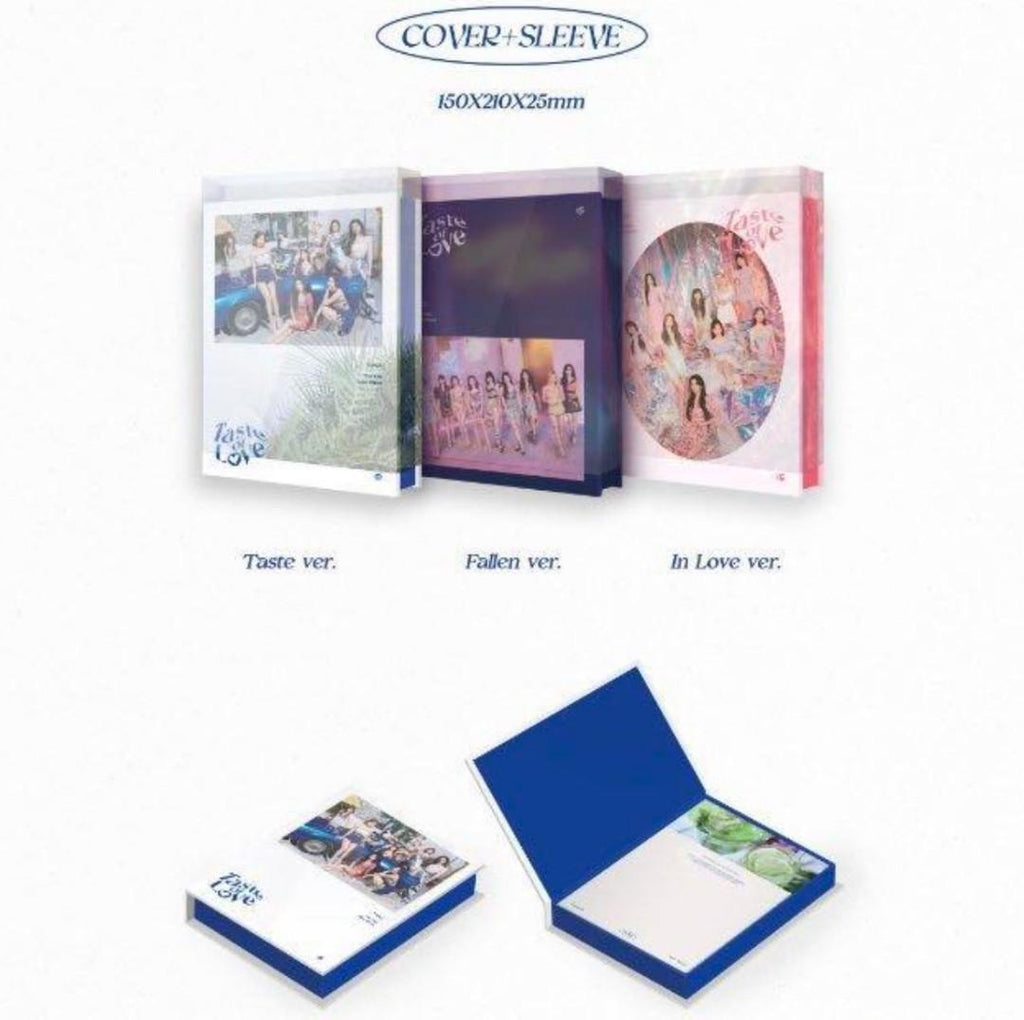 TWICE Taste of Love Taste ver 新品未開封 TWICE - TASTE OF LOVE (Taste ver.) – piapollo